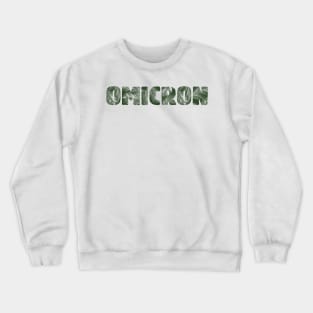 Omicron Leaf Letters Crewneck Sweatshirt